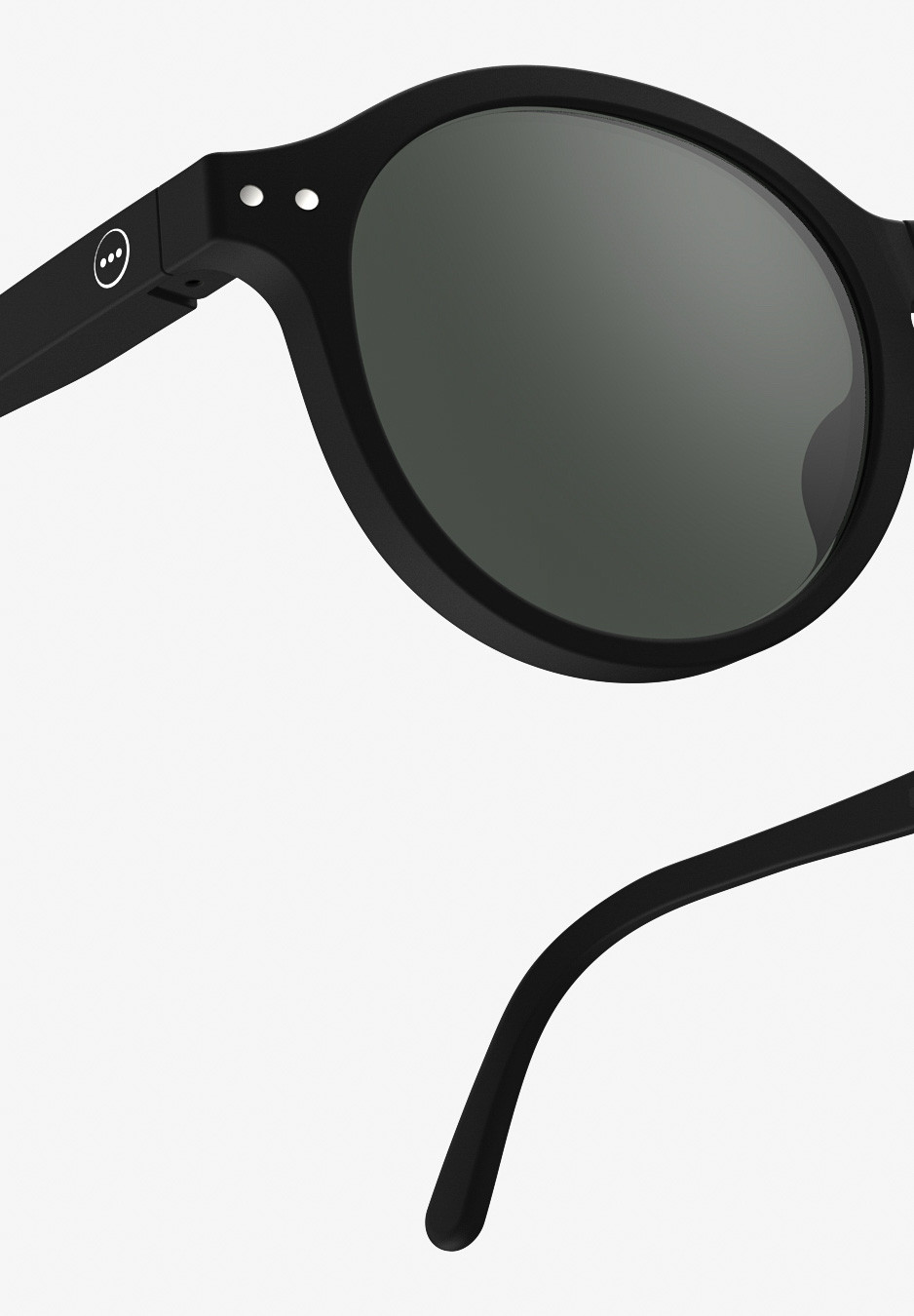 Okulary Przeciwsłoneczne Składane Izipizi Paris SUN #F Black