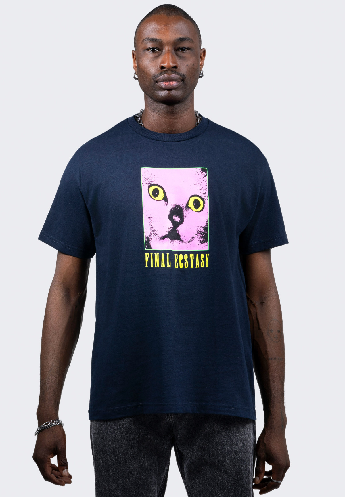 Pleasures Final Ecstasy T-Shirt Navy