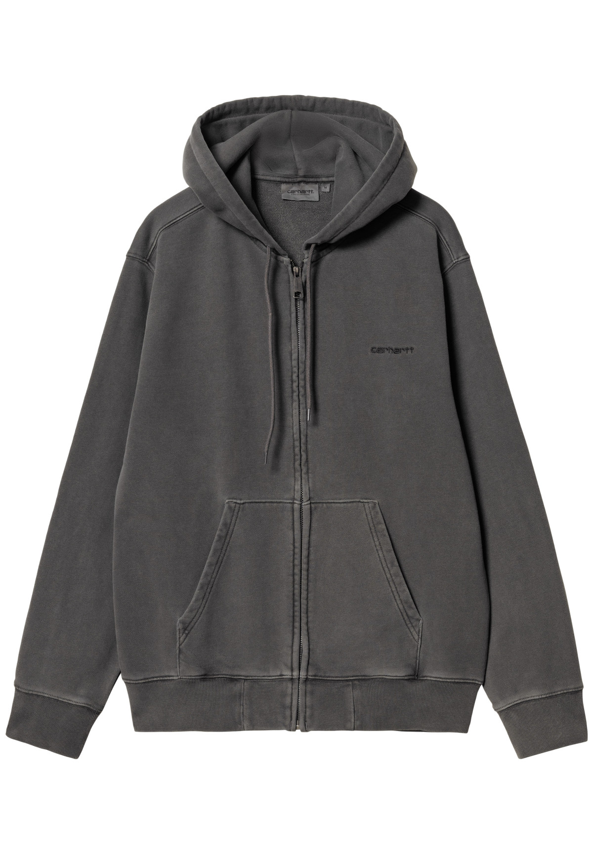 Carhartt WIP Hooded Duster Script Jacket Black