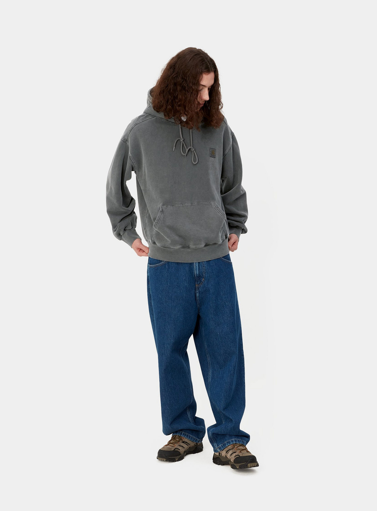 Carhartt WIP Hooded Vista Sweatshirt Graphite
