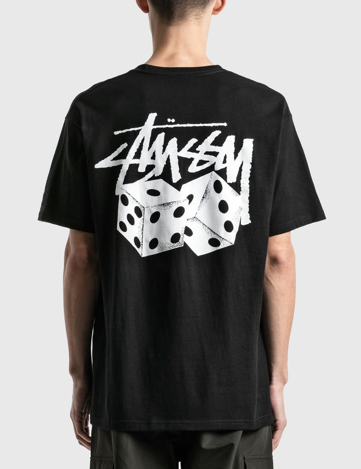 Stussy Pair Of Dice Heavyweight Tee Black