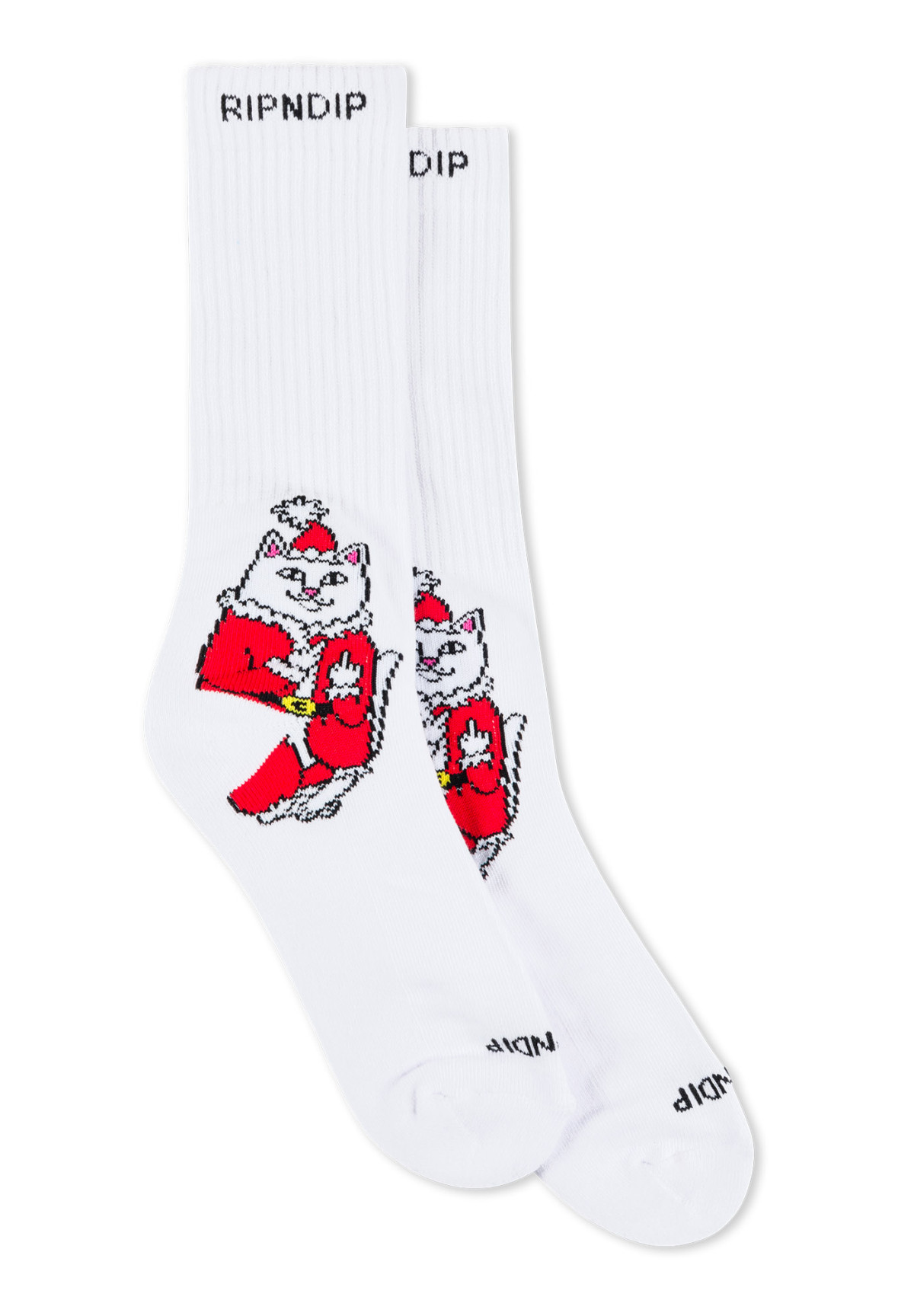 Skarpetki RipNDip Lord Santa Socks White