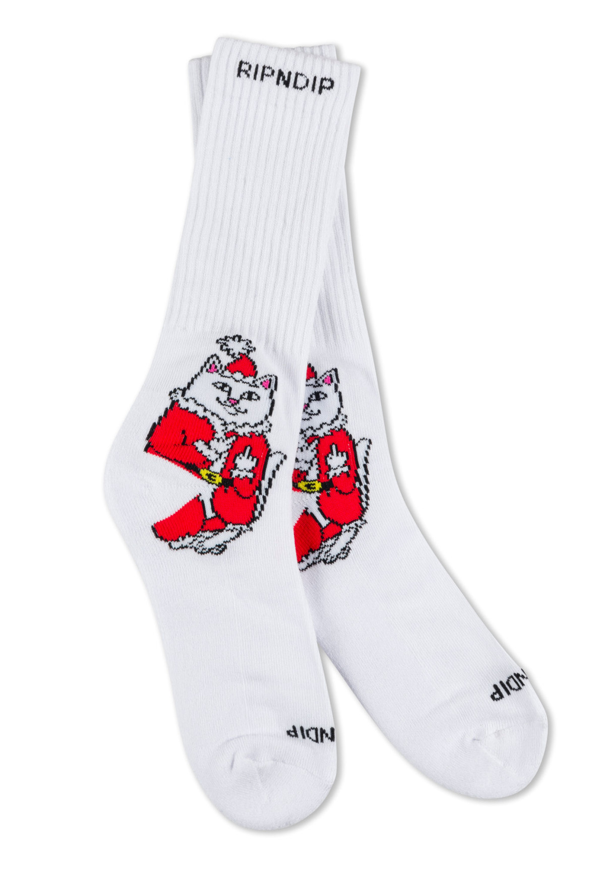 Skarpetki RipNDip Lord Santa Socks White
