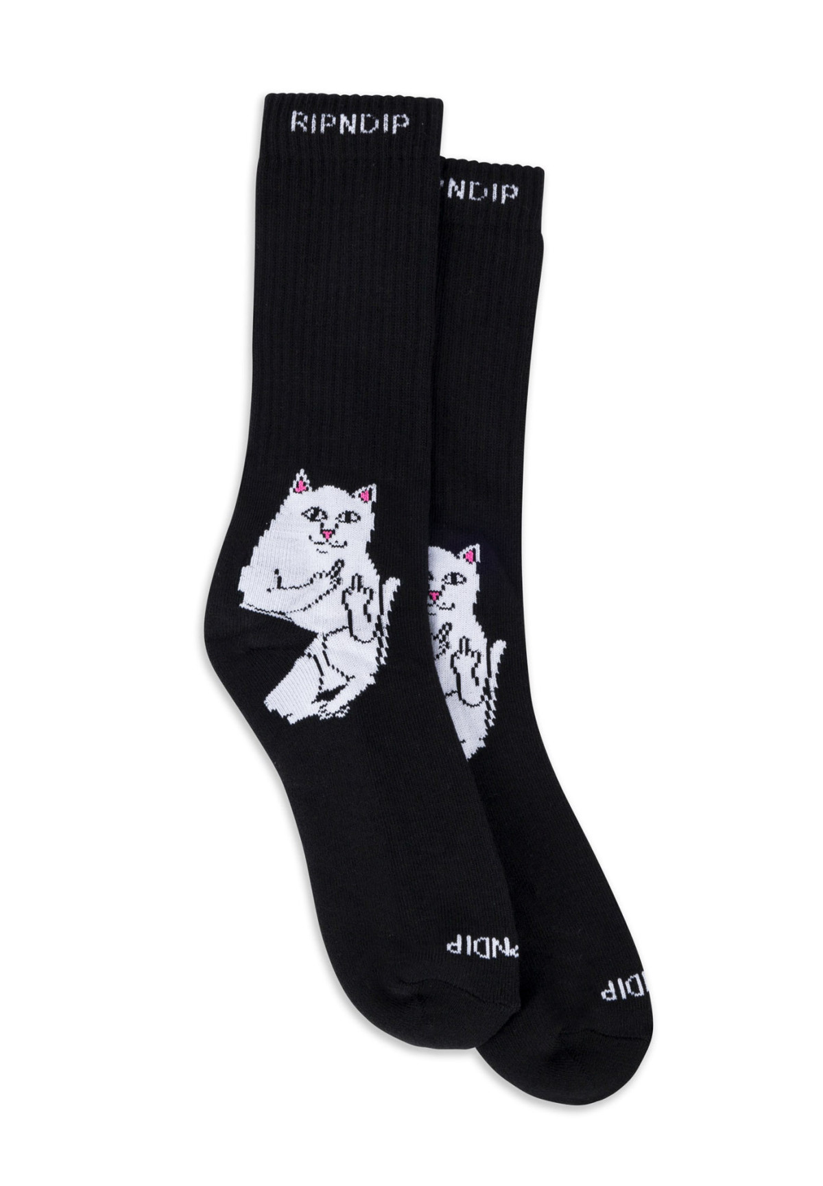 Skarpetki RipNDip Lord Nermal Socks Black