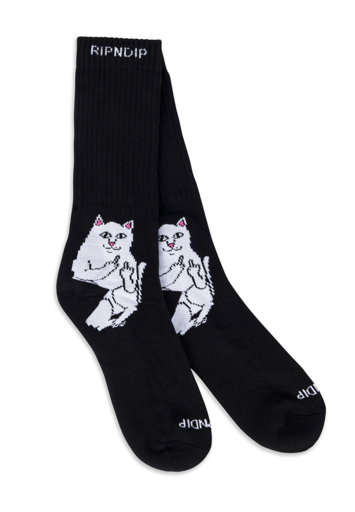 Skarpetki RipNDip Lord Nermal Socks Black