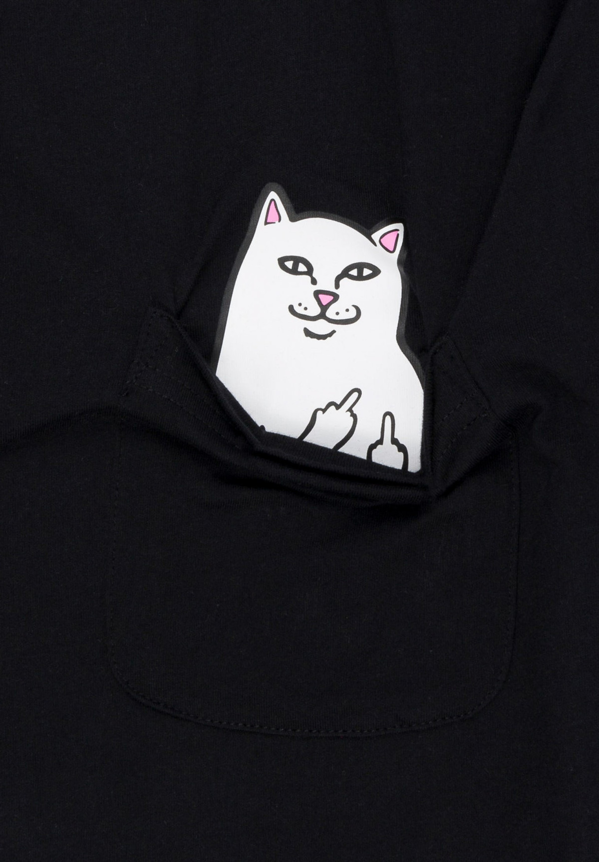 RipNDip Lord Nermal Pocket Tee Black