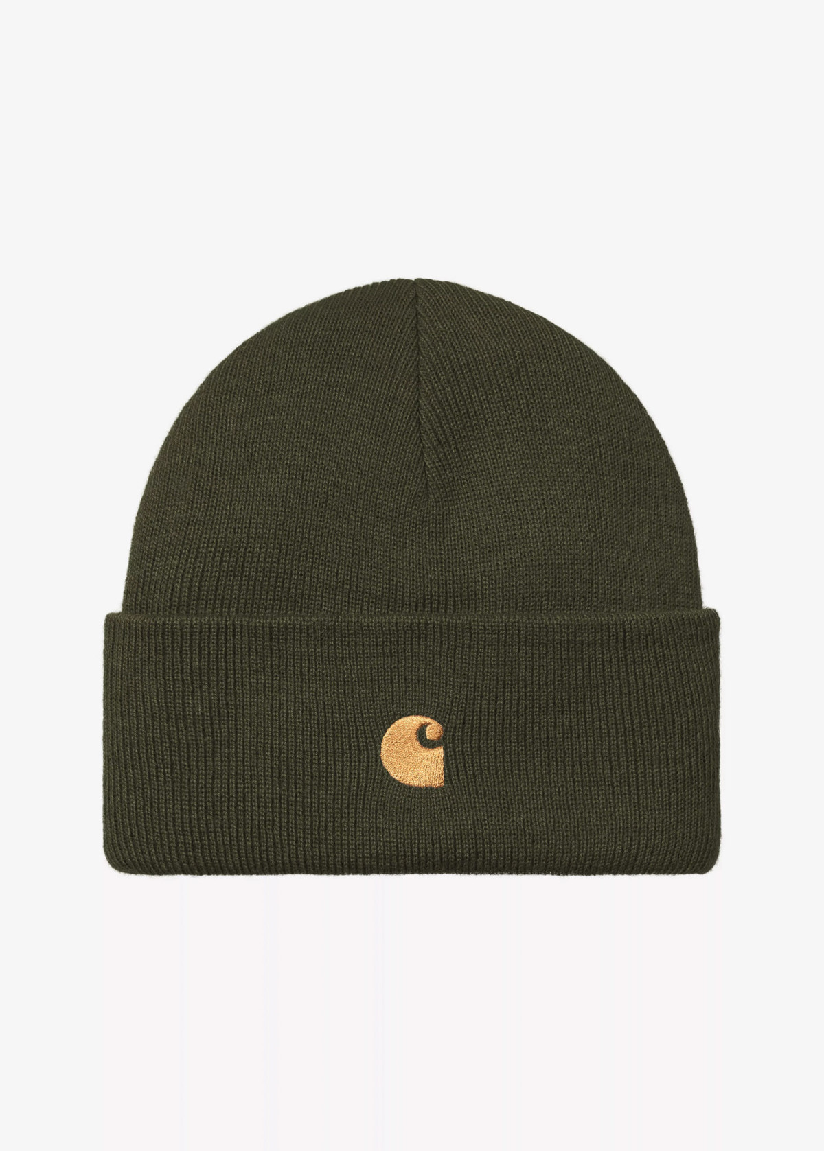 Carhartt WIP Chase Beanie Olive / Gold