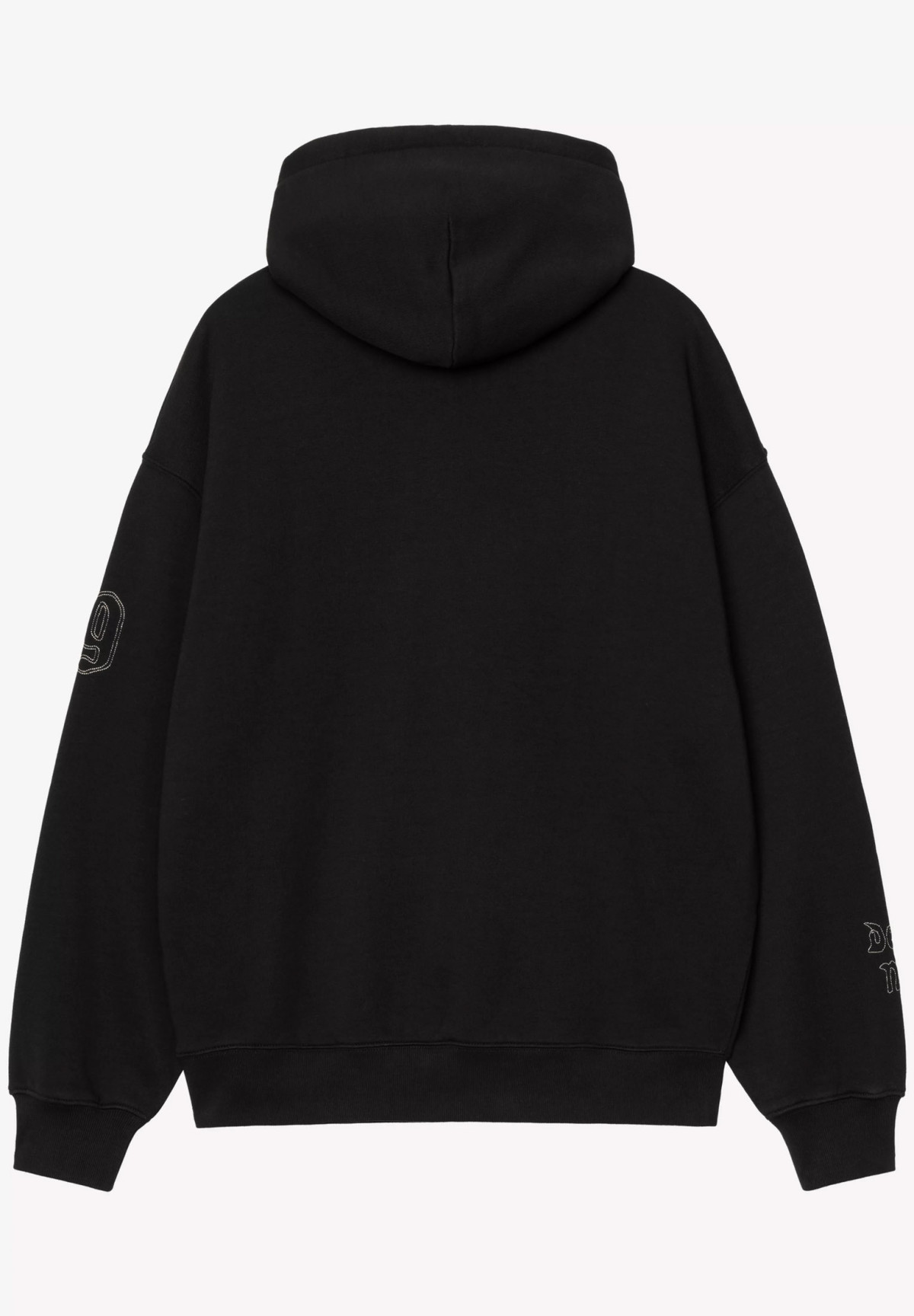 Carhartt WIP Hooded Hackwork Sweat Black / Wall