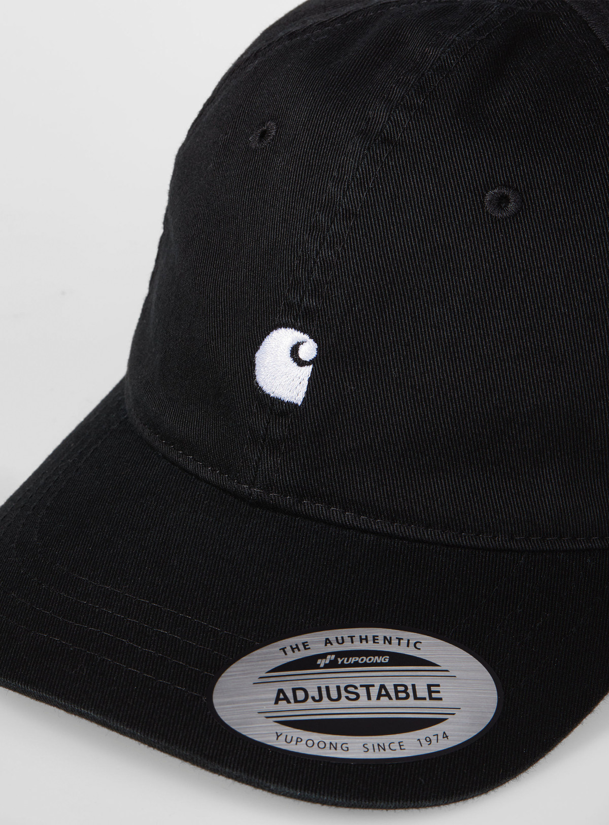 Carhartt WIP Madison Logo Cap Black/White