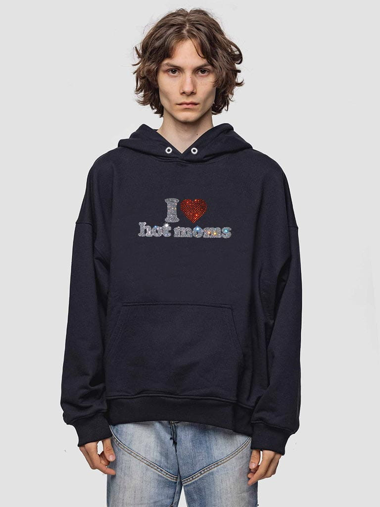 Bluza 2005 Hot Moms Hoodie Black