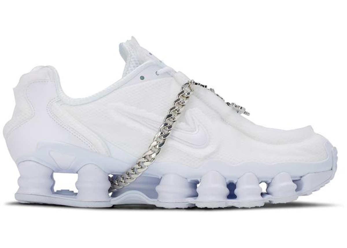 Nike x COMME des GARCONS Shox TL White