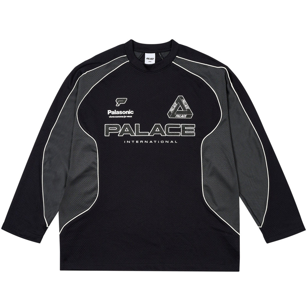 Palace Sport Mit Mesh Top Black