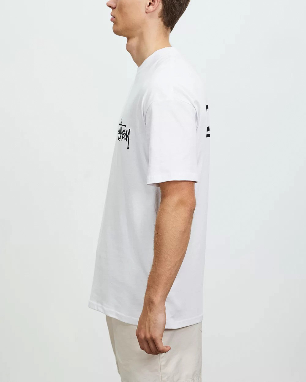 Koszulka Stussy Basic Logo Tee White