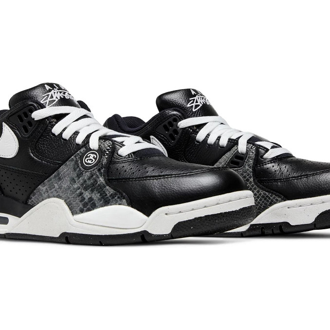 Stussy x Nike Air Flight '89 Low SP Black