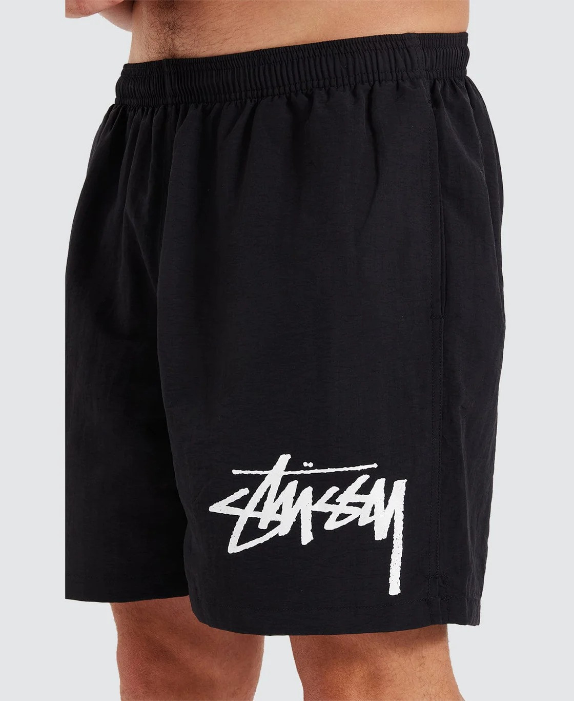 Stussy Big Stock Shorts Black
