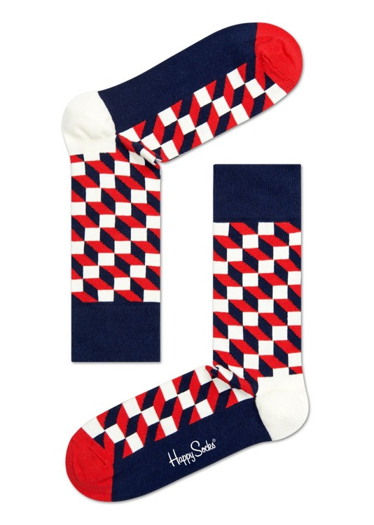 Skarpetki Happy Socks  Giftbox Candy Cane Cracker 2-Pack Red