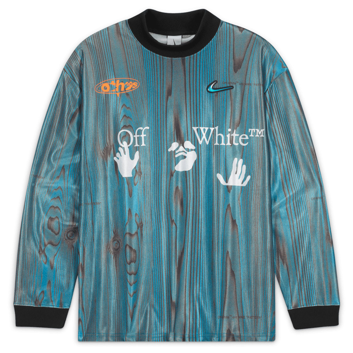 Nike x Off-White™ Men's Allover Print Jersey Blue