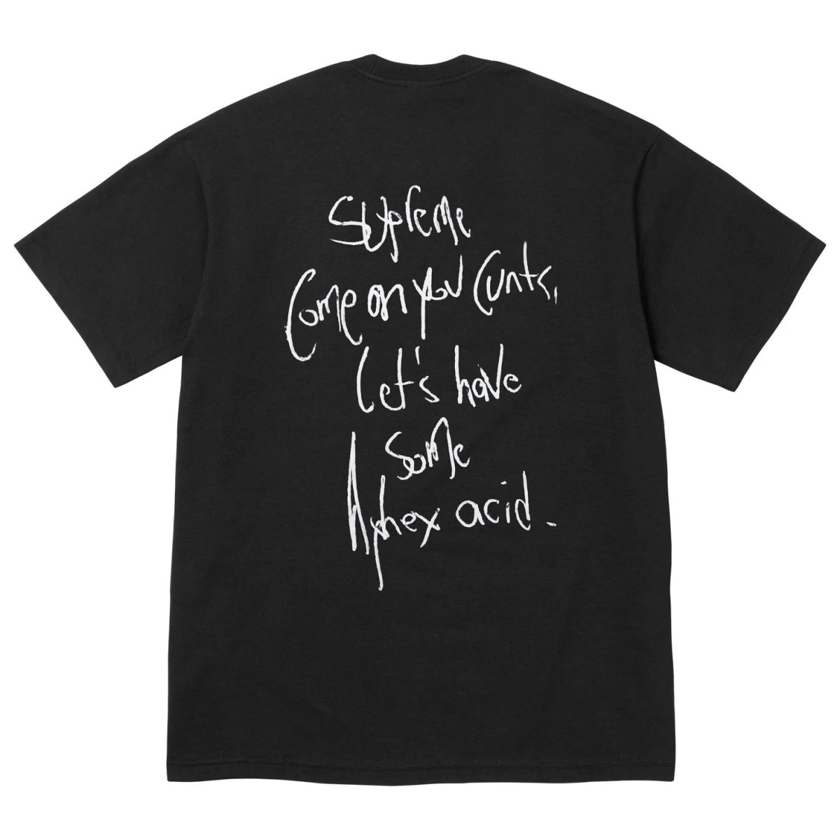 Supreme® x Aphex Twin Windowlicker Tee Black