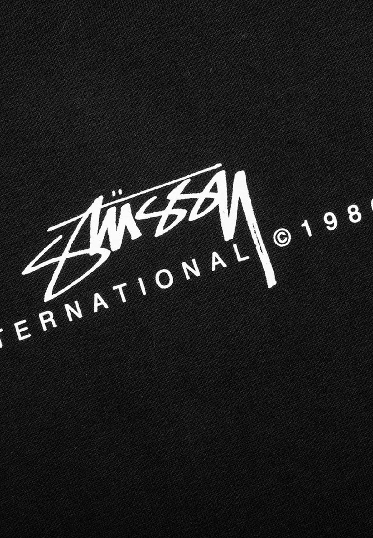 Stussy Smooth 80 Tee Black