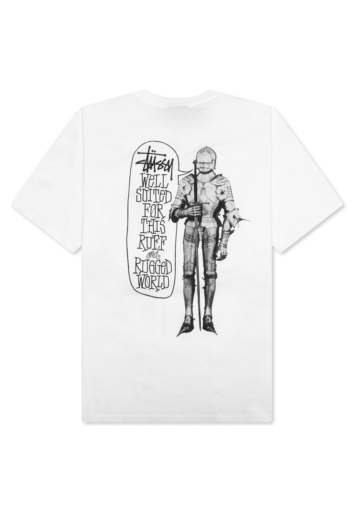 Stussy Well Suited Tee White