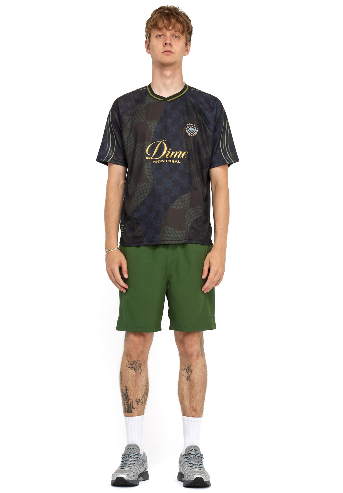 Dime Checkered Home Jersey Black