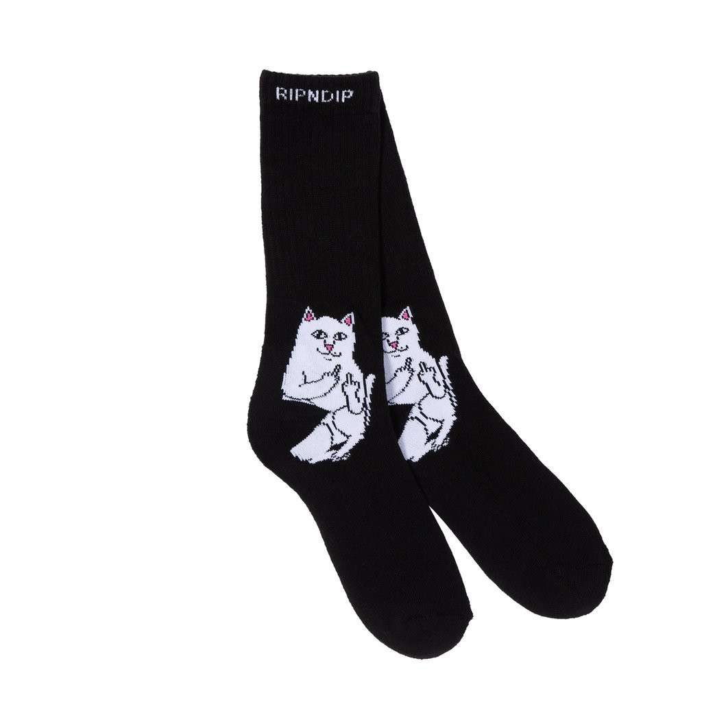 Skarpetki RipNDip Lord Nermal Socks Black