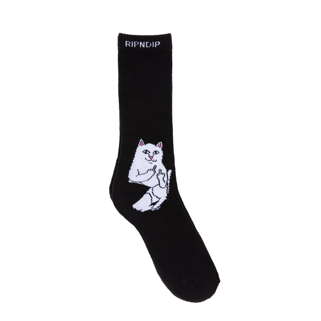 Skarpetki RipNDip Lord Nermal Socks Black