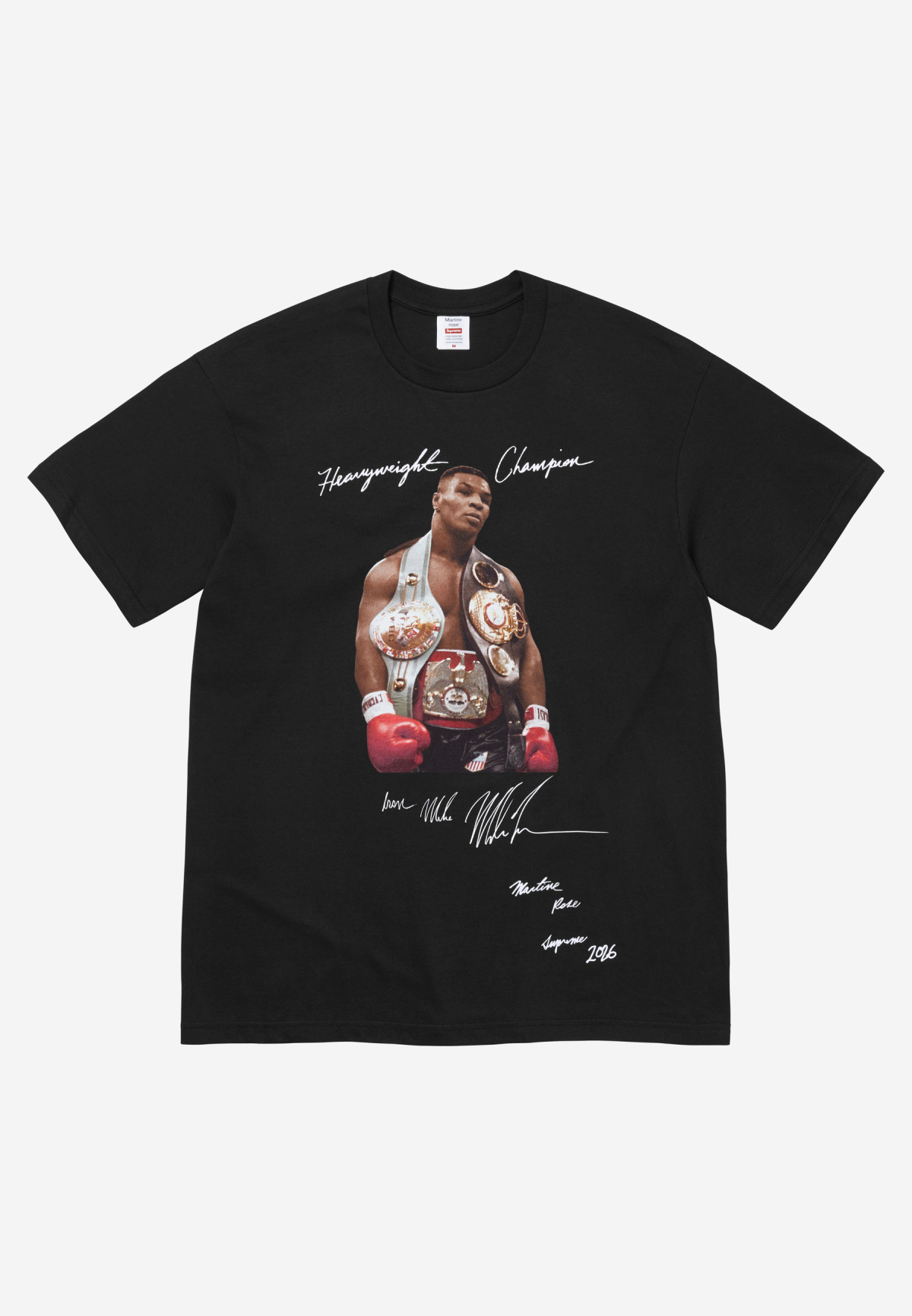 Supreme x Martine Rose Champion Tee Black