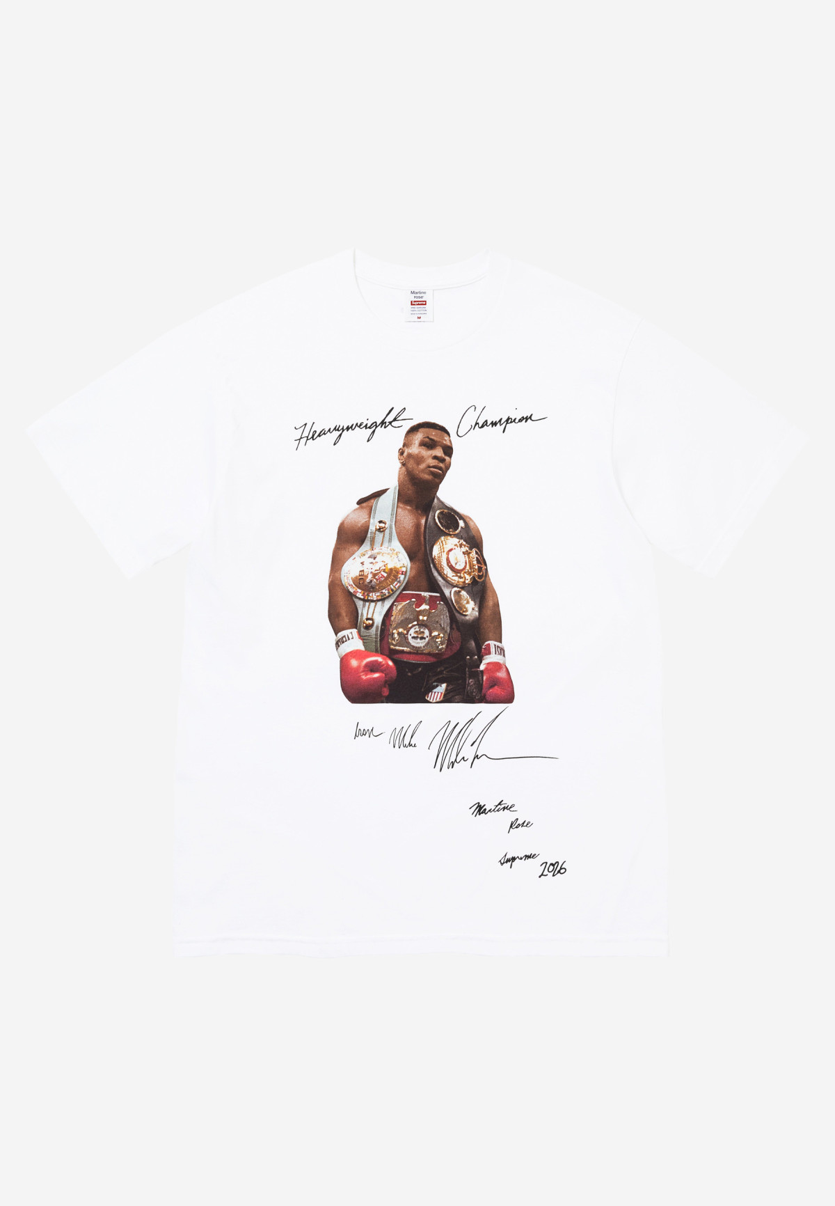 Supreme x Martine Rose Champion Tee White