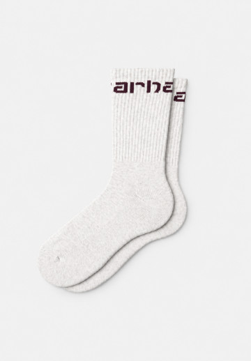 Carhartt WIP Carhartt Socks Ash Heather / Cozy Purple