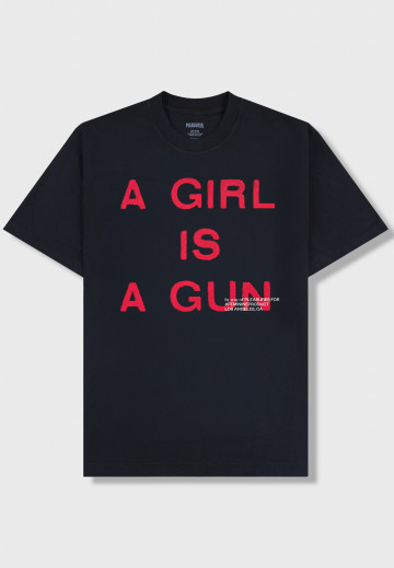 Pleasures Girl is a Gun Tee Black