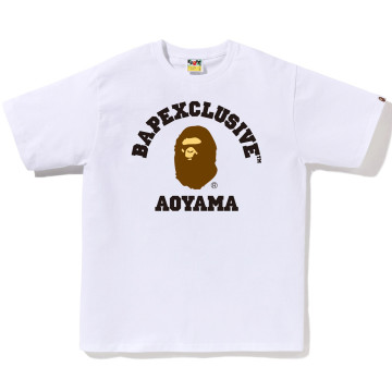 BAPE® BAPEXCLUSIVE™︎ Aoyama College Tee White