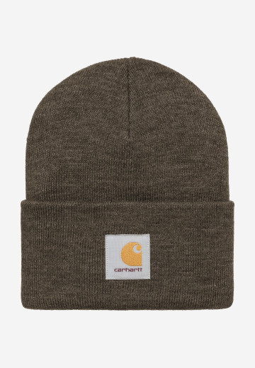 Carhartt WIP Acrylic Watch Hat Shungite Heather