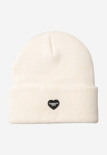 Carhartt WIP Small Heart Beanie Natural