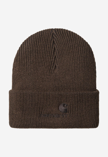 Carhartt WIP Lambert Beanie Tobacco moon wash