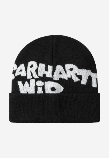 Carhartt WIP Cut Out Beanie Black / White