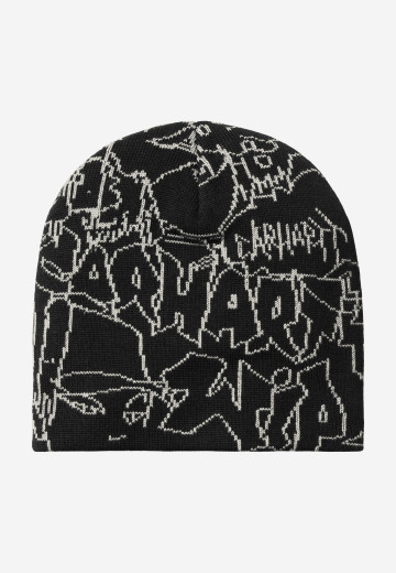 Carhartt WIP Blinkerfluid Beanie Black / Wax