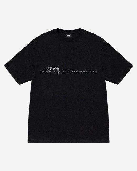 Stussy Smooth 80 Tee Black