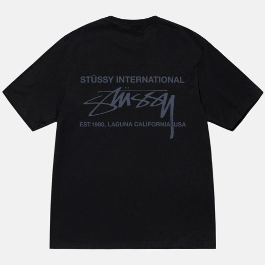 Stussy Smooth Int.Tee Black