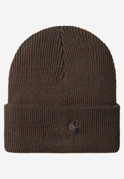 Carhartt WIP Lambert Beanie Tobacco moon wash