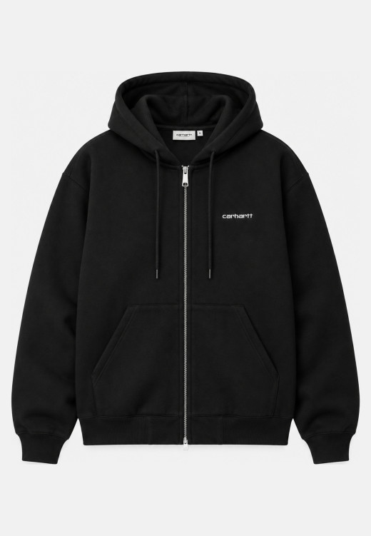 Carhartt WIP Hooded Ebbert Jacket Black / White
