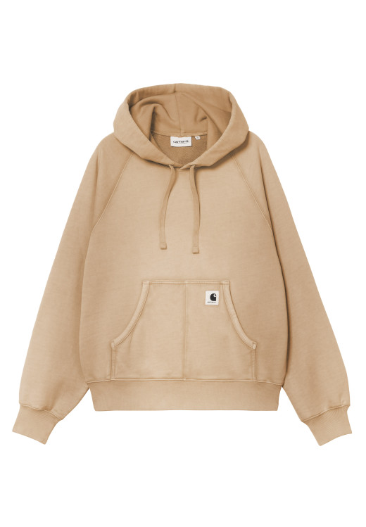 Carhartt WIP W' Hooded Hudson Sweat Dusty H Brown