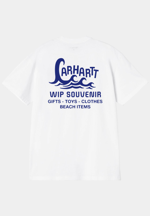 Carhartt WIP S/S Waves T-Shirt White