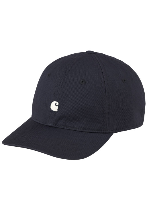 Carhartt WIP Madison Logo Cap Dark Navy / White
