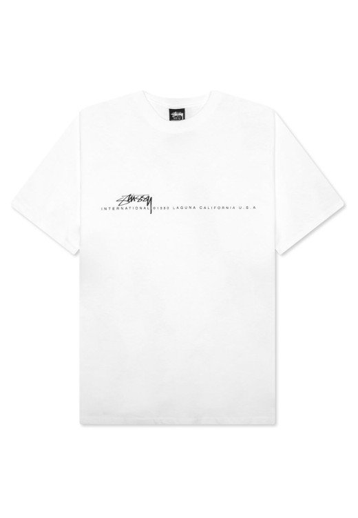 Stussy Smooth 80 Tee White