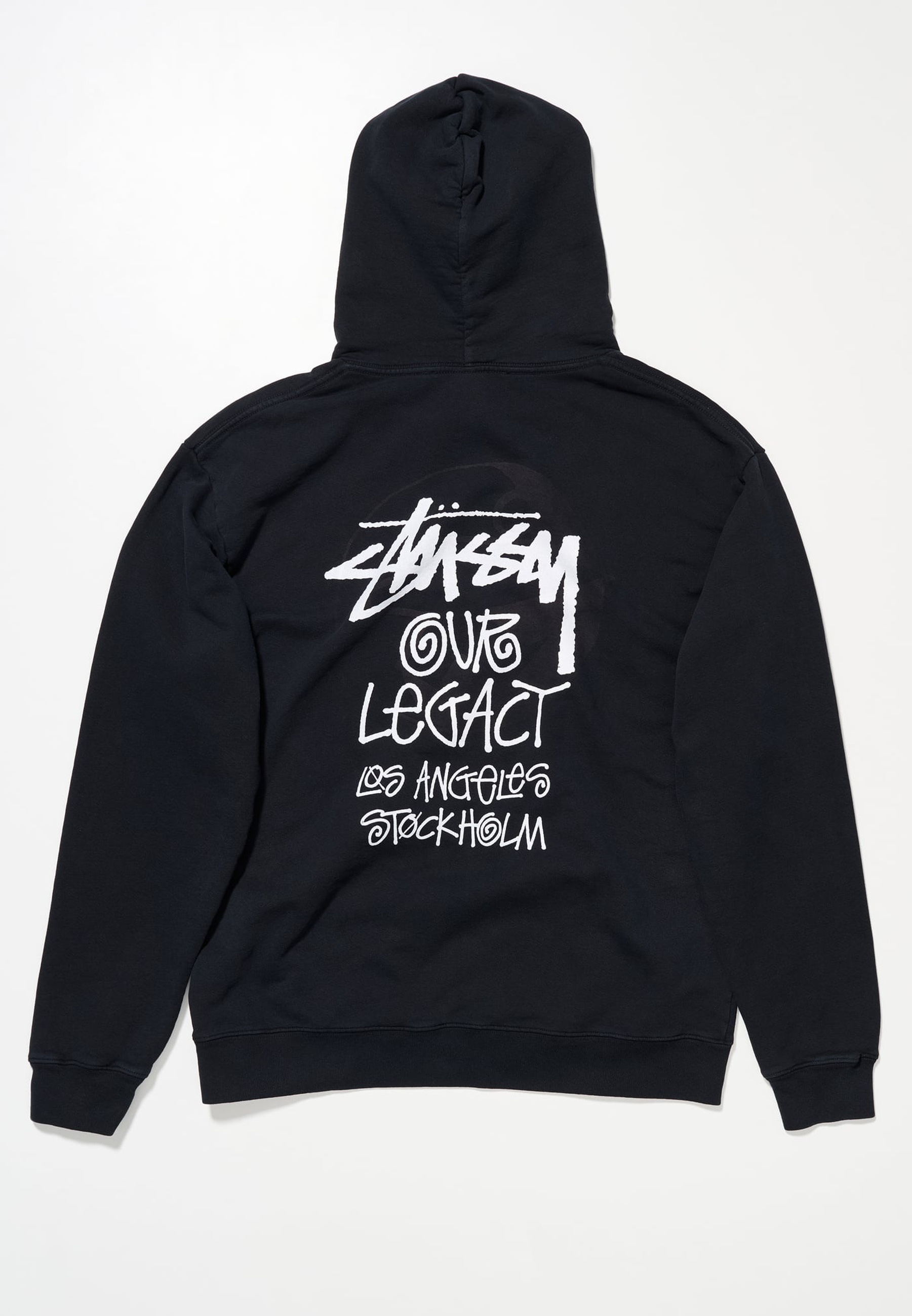 Stussy x Our Legacy Surfman Pig. Dyed Hood Blue OD Black